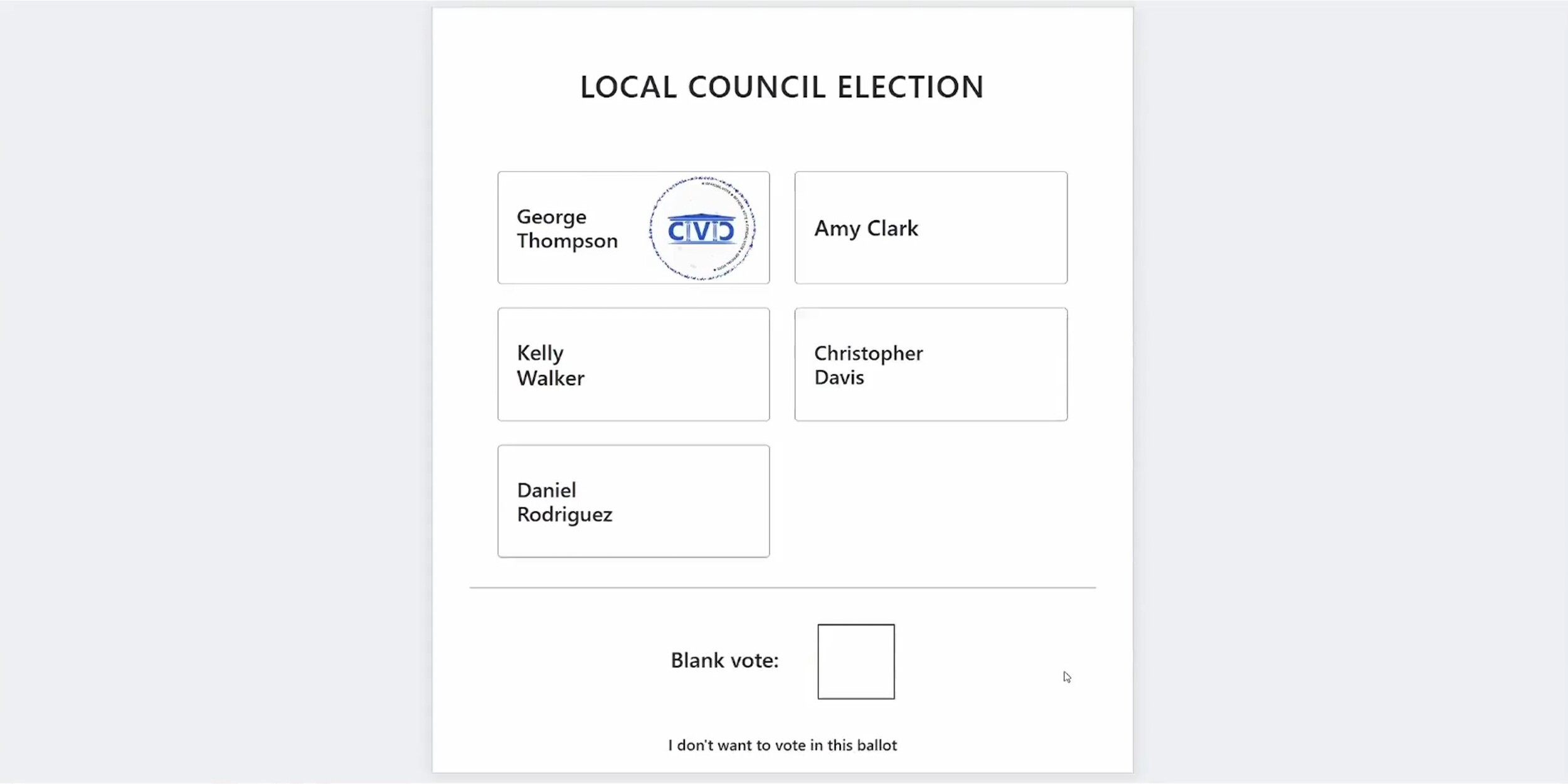 Voting Thumbnail